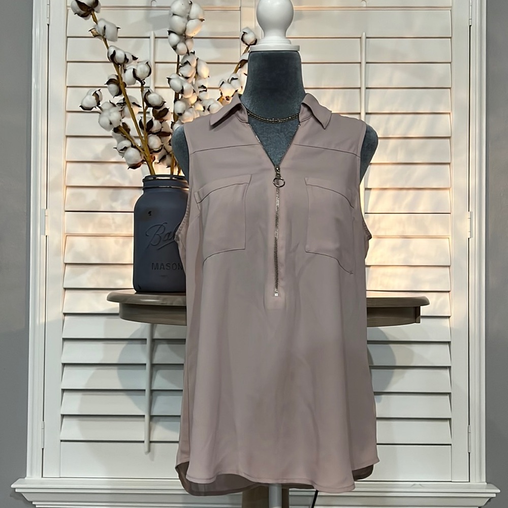 Express sleeveless blouse